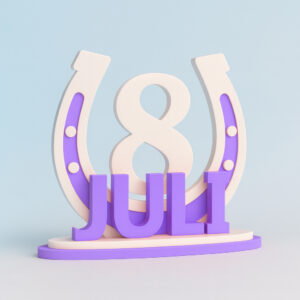 Numerador de Mesa Personalizado – Lucky