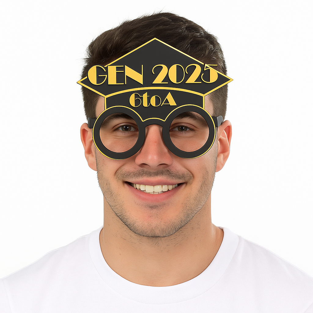 Lentes Personalizados de Cotillon "Graduación" - Imagen 2